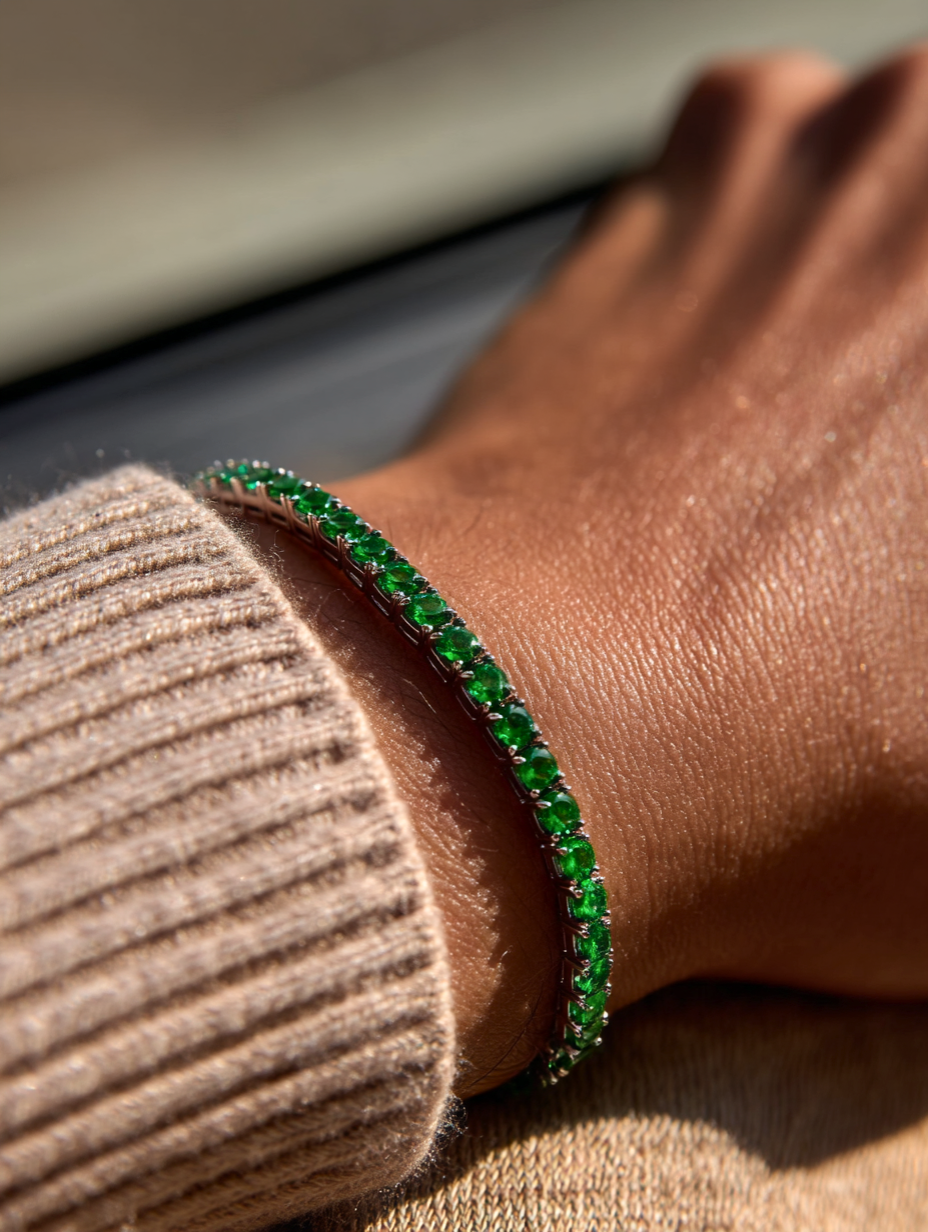 Mar Azul Bracelet Emerald Green